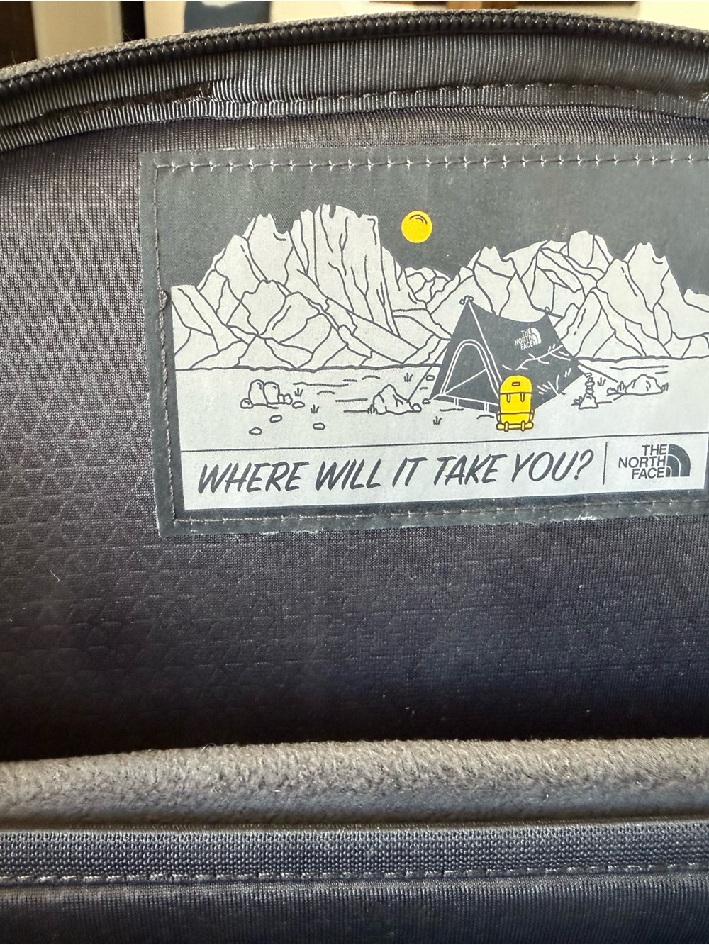 The North Face Heather Gray Surge Backpack - Picture 7 of 10